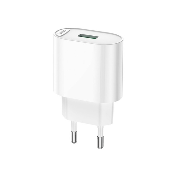 Incarcator Retea Hoco C109A, 18W, 1xUSB-A, QC 3.0, alb