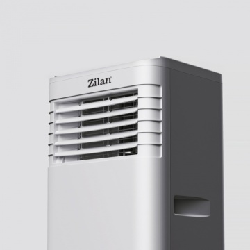 Aer conditionat portabil Zilan ZLN7101, 9000 BTU, 3 in 1, racire 16°C, dezumidificare, ventilatie, Timer 24h, filtru lavabil, alb - Img 5