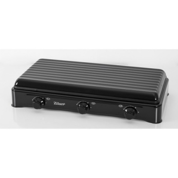 Aragaz 3 ochiuri Zilan ZLN-0032, negru, doar GPL butelie, compact, protectie - Img 4