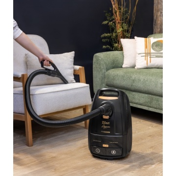 Aspirator cu sac Zilan ZLN4500 Aurum, 2400W, 5L, cupru, HEPA, afisaj digital, telecomanda, furtun 360°, silentios - Img 3
