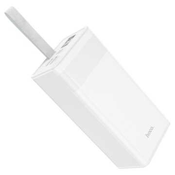 Baterie externa Hoco J86, 40000mAh, 22.5W, USB-C PD, QC 3.0, LED, alb - Img 4
