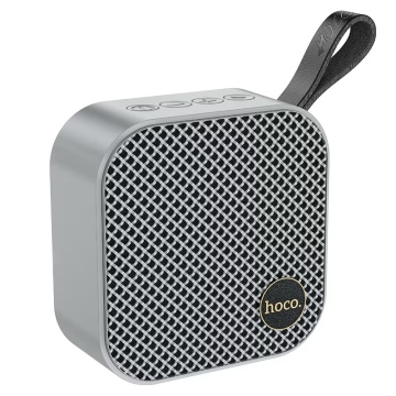 Boxa portabila 5W, Hoco HC22, Bluetooth 5.2, TWS, TF card, USB, gri - Img 1