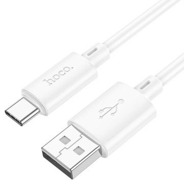 Cablu USB-A la USB-C, Hoco X88,18W, 2.4A, 1m, alb - Img 1
