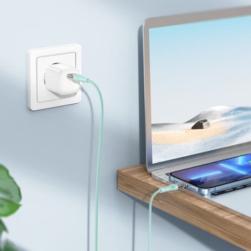 Cablu USB-C la Lightning, Hoco U111, PD20W, QC3.0, 1m, gri - Img 4