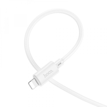 Cablu USB-C la Lightning, Hoco X88,PD20W, QC3.0, 1m, alb - Img 1