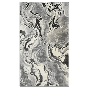 Covor Livario Aurum Galaxy Gri - Img 2