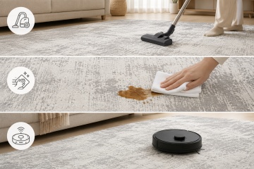 Covor Premium Livario Premium Stone - CREAM GREY - Img 4