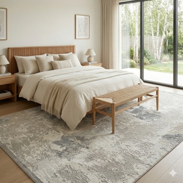Covor Premium Livario Premium Stone - CREAM SILVER - Img 3