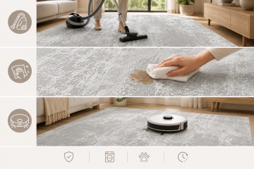 Covor Premium Livario Premium Stone - SILVER GREY - Img 4