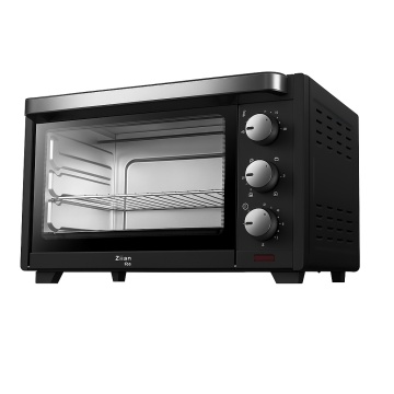 Cuptor electric Zilan ZLN0980 IDRIS, 19 L, 1380 W, temperatura reglabila 230°C, timer 60 min, functie ventilatie, negru