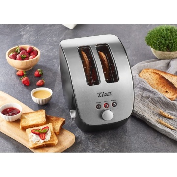Prajitor de paine Zilan ZLN-2690 1000W 6 nivele, negru/inox - Img 6