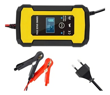 Redresor auto inteligent 12V/6A, regenerare si desulfatare, afisaj digital, protectii multiple, incarcare automata, compact - Img 5
