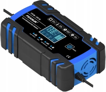 Redresor auto inteligent 12V 8A / 24V 4A, regenerare, desulfatare, afisaj digital, detectie temperatura, incarcare AGM/GEL - Img 2