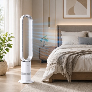 Ventilator turn fara palete Zilan ZLN2426, 22W, 10 trepte viteza, timer, telecomanda, - Img 6