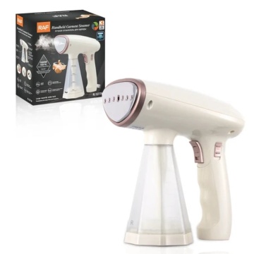Aparat de calcat cu aburi portabil Raf R1277W, 1600W, 200ml, crem - Img 3