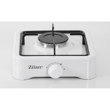 Aragaz 1 ochi Zilan ZLN-0018, alb, doar GPL butelie, compact, emailat rezistent - Img 3