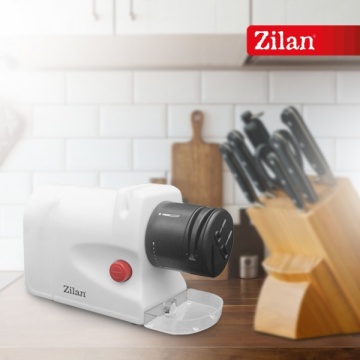 Ascutitor de cutite electric Zilan ZLN2175 – 15W, 2 nivele, compact, alb - Img 4