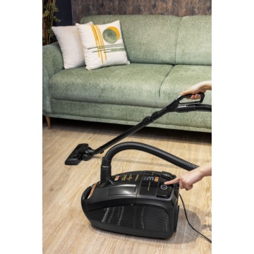 Aspirator cu sac Zilan ZLN4500 Aurum, 2400W, 5L, cupru, HEPA, afisaj digital, telecomanda, furtun 360°, silentios - Img 4