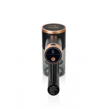 Aspirator vertical Zilan ZLN3099 Aurum, 220W, fara fir, 6 trepte, tub pliabil, filtru HEPA, autonomie 40min, LED, 350ml, negru-auriu - Img 4