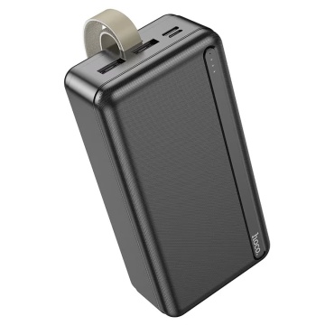 Baterie externa 30.000mAh, Hoco J91B, 2xUSB-A, incarcare rapida, negru - Img 1