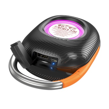 Boxa portabila 5W, Hoco HC17, Bluetooth 5.3, microfon wireless, TF card, USB, bordo - Img 4
