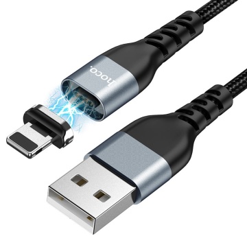Cablu USB-A la USB-C, Hoco U96, 18W, 2.4A, 1m, negru - Img 3