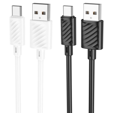Cablu USB-A la USB-C, Hoco X88,18W, 2.4A, 1m, alb - Img 2
