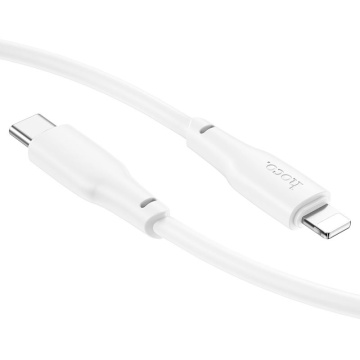 Cablu USB-C la Lightning, Hoco X93, PD20W, QC3.0, 1m, alb - Img 1
