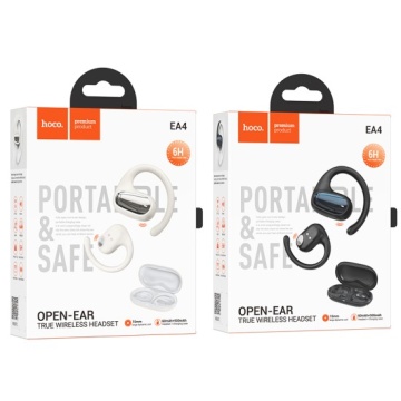 Casti Wireless Hoco EA4, Ear Buds, BT 5.3, On-Ear, Noise Cancelling, pentru concentrare/somn, 500mAh, negru - Img 5