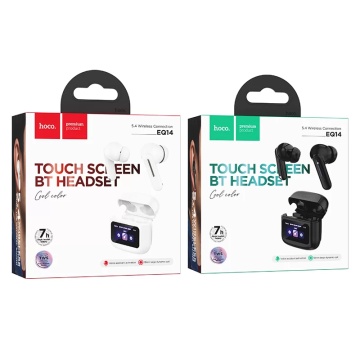 Casti Wireless Hoco EQ14, Ear Buds, BT 5.4, 500mAh, Multi Touch, negru - Img 6