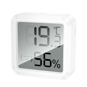Ceas electronic de interior, Hoco HX40, LCD crystal, 30" refresh time, alb - Img 1