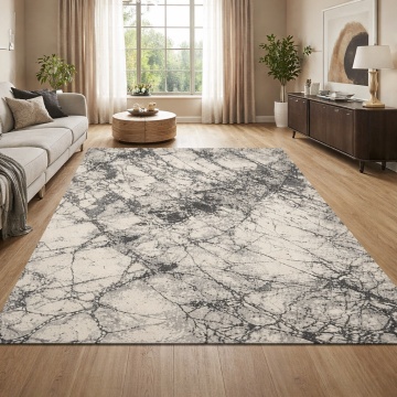 Covor Livario Milano Sandstorm Crem Gri