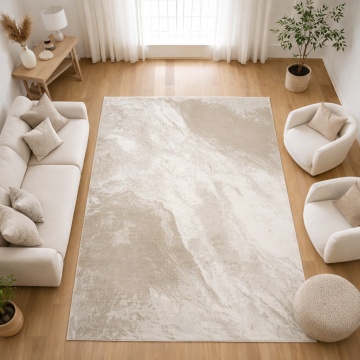 Covor Premium Livario Premium Stone - T018A L.BEIGE CREAM