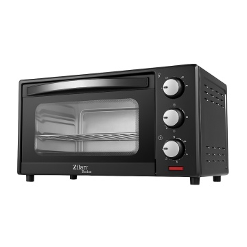Cuptor electric Zilan ZLN0973 RODIN, 15 L, 1200 W, temperatura reglabila 230°C, timer 60 min, geam dublu, negru