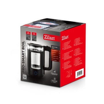 Fierbator electric Zilan ZLN6128 – 1.5L, 1650W, indicator luminos, negru - Img 5