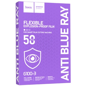Hoco G100-3 folie universala HydroGel clear, 120x180mm, cutter plotter, protectie premium ecran - Img 2
