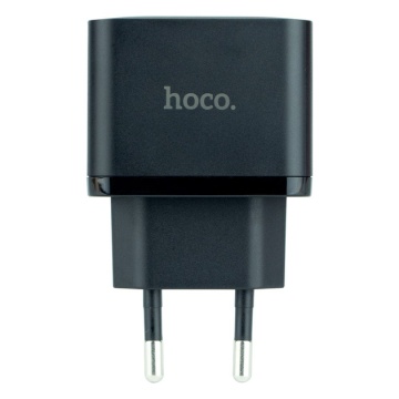 Incarcator Retea Hoco N29, 35W, 2xUSB-C, PD, negru - Img 2
