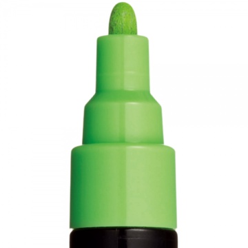 Marker UNI Posca PC-5M, varf rotund, 1.8-2.5mm, verde mar - M640 - Img 3