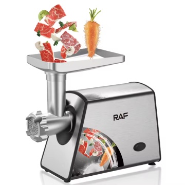 Mașină de tocat electrică Raf R3378 – 2000W, funcție revers, accesorii legume - Img 4