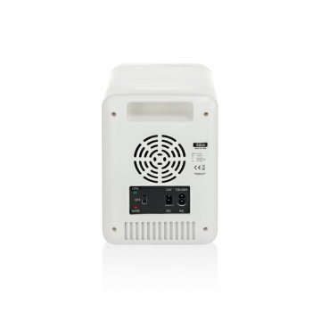 Mini frigider Zilan ZLN1160 pentru make up, 4L, 36W, racire si incalzire, oglinda LED, portabil, alb - Img 4
