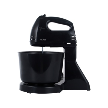 Mixer cu bol FLORIA ZLN7574 – 150W, 7 viteze, Bol plastic 2L, negru - Img 3
