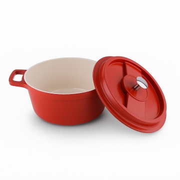 Oala RETRO Zilan ZLN0897, 24 cm, 4L, 5 straturi, aluminiu turnat sub presiune, compatibila inductie, cuptor si masina de spalat vase
