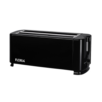 Prajitor paine dublu Floria ZLN2706 – 1300W, 4 felii, 6 trepte rumenire, oprire automata, negru