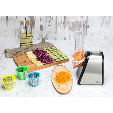 Razatoare și Feliator Zilan ZLN0498 Fresh – 200W, 4 accesorii inox, corp metalic, design compact - Img 4