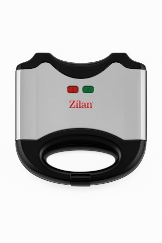 Sandwich maker Zilan ZLN-8143, model grill, 750W, placi teflon antiaderente, capacitate 2 sandwich-uri, negru - Img 4