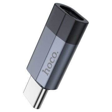 Adaptor USB-C la Lightning, OTG Hoco UA29, transfer date, albastru - Img 4