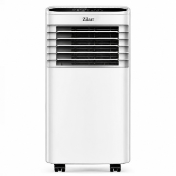 Aer conditionat portabil Zilan ZLN7101, 9000 BTU, 3 in 1 racire dezumidificare ventilatie, timer, alb