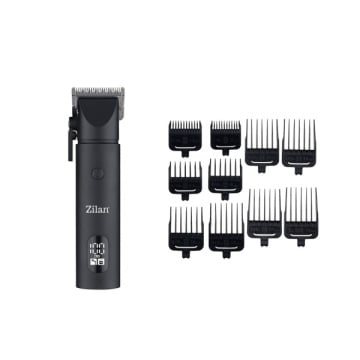 Aparat de tuns profesional Zilan ZLN8696, LED, autonomie 200 min, negru - Img 4