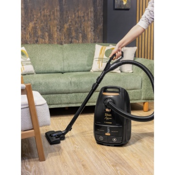 Aspirator cu sac Zilan ZLN4500 Aurum, 2400W, 5L, cupru, HEPA, afisaj digital, telecomanda, furtun 360°, silentios - Img 5