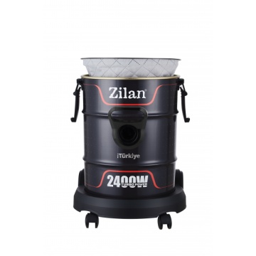 Aspirator Zilan ZLN2006, 2400W, fara sac, 21L, functie suflare, tub telescopic, filtru lavabil, cablu 5m, negru - Img 3